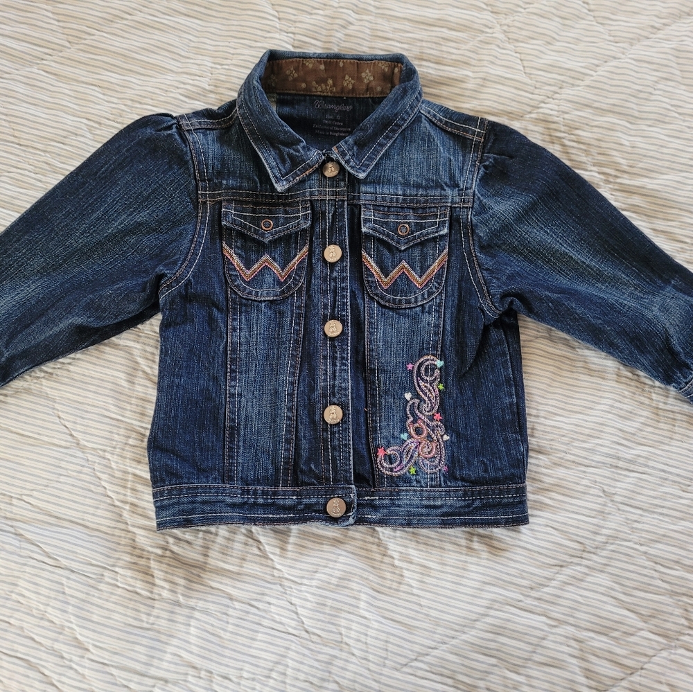 Wrangler Toddler Girl Jean Jacket